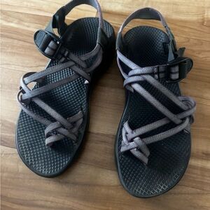 Chaco Women's Sandals - Black and Purple